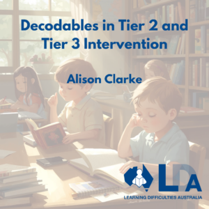 Decodables in Tier 2 and Tier 3 Intervention