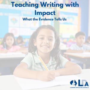 Teaching Writing with Impact: What the Evidence Tells Us